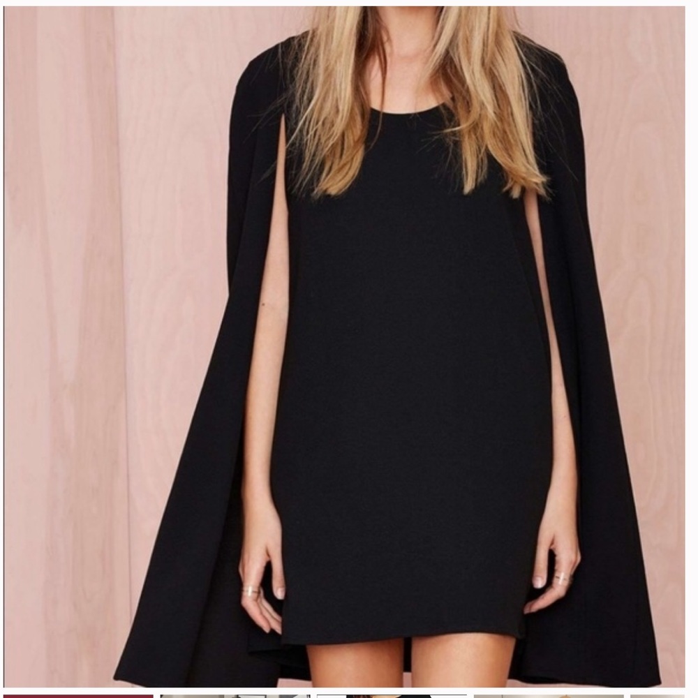 Nasty gal cape dress